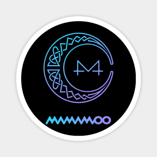 Mamamoo Logo Red Moon Magnet